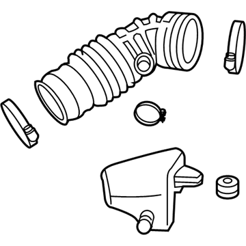 Nissan 16576-EY00A Pipe Assembly Air