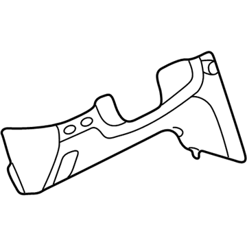 Nissan 68106-2Z302 Panel-Instrument Lower, Driver