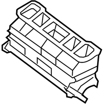 Nissan 27865-ET000 Adapter-Center Vent & DEFROST