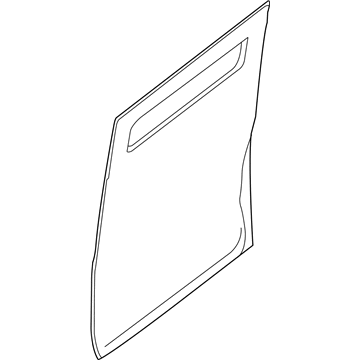 Nissan 82152-1PC0A Panel-Slide Door,Outer RH