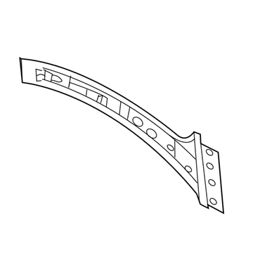 Nissan G6531-3TAMA Pillar Assy-Center,Inner LH