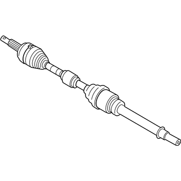 2022 Nissan Kicks Axle Shaft - 39100-5R00A