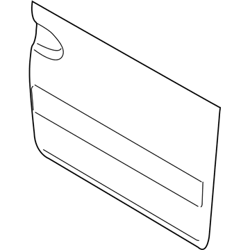 Nissan 82153-7B030 Panel-Slide Door,Outer LH