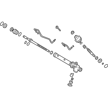 1997 Nissan Pathfinder Rack And Pinion - 49200-0W000