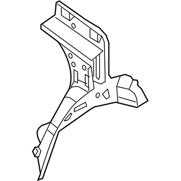 Nissan G6750-3SGAA Wheel House-Rear,Inner RH