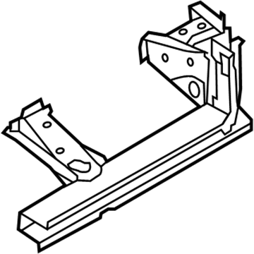 Nissan 76421-1JA0A Sill Assy-Rear,LH