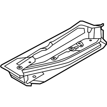 Nissan 76465-1JA0A Extension Assy-Step Sill Inner,LH