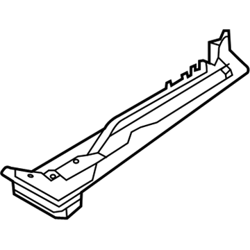 Nissan 76464-1JA0A Extension Assy-Step Sill Inner,RH