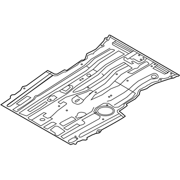 Nissan Quest Floor Pan - G4512-1JAMA