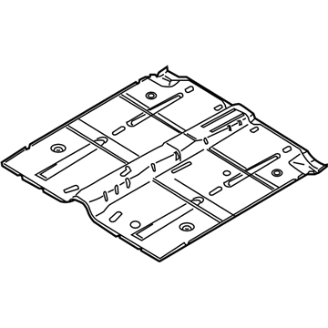 Nissan Murano Floor Pan - 74312-CA030