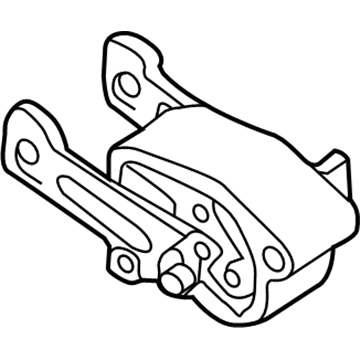 Nissan 11360-3JV0A Engine Mounting Buffer Assembly, Rear