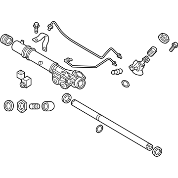 Nissan Armada Steering Gear Box - 49200-1LA2B