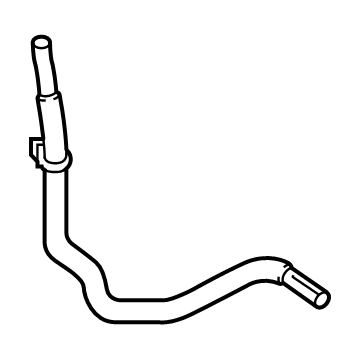 Nissan 21631-6CA0B HOSE - AUTO TRANSMISSION OIL COOLER