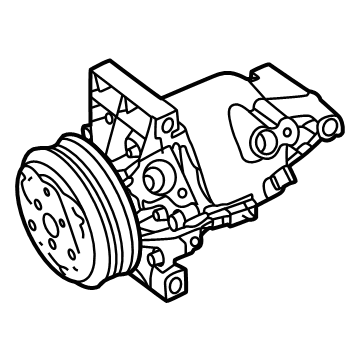 2022 Nissan Versa A/C Compressor - 92600-5RL1A