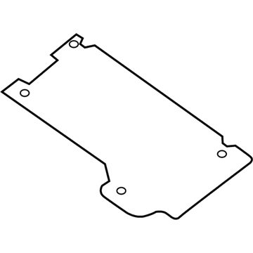 Nissan 87308-3JA9A Protector-Cushion Frame