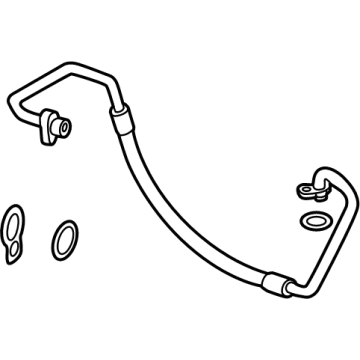 Nissan Rogue A/C Hose - 92490-6RC3A