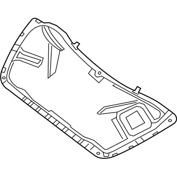 Nissan 65840-9HS0A Insulator-Hood