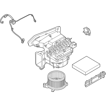 2022 Nissan Pathfinder Blower Motor - 27200-6TA0C