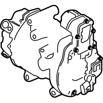 Nissan 92600-4BC0B COMPRESSOR ASSY-COOLER