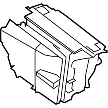 Nissan 27120-JA00A Case ASY-Heater