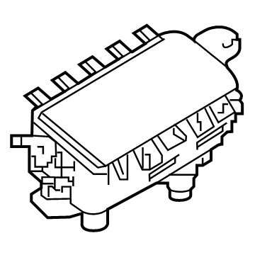 Nissan 98515-9HF8A MODULE ASSY-AIR BAG, ASSIST