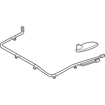 Nissan Versa Antenna - 28208-3AN1B