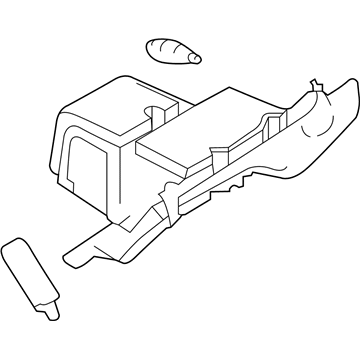 Nissan Leaf Glove Box - 68520-3NF0B