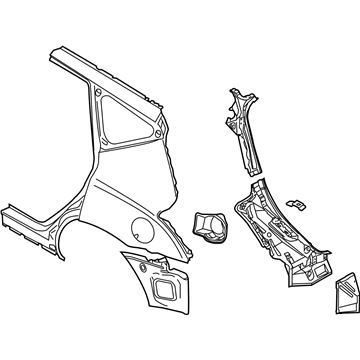 Nissan Murano Fender - G8100-CA030