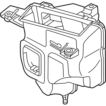 Nissan 16528-6GP0A AIR CLEANER HOUSING