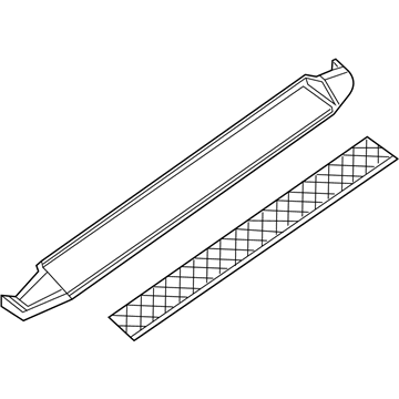 Nissan 96111-ZC30A Pipe Side Step, LH