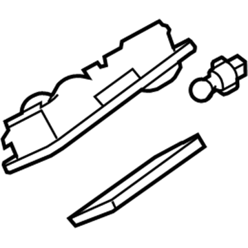 Nissan 26460-ZX00A Lamp Assembly Spot