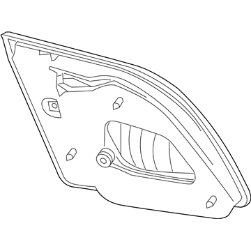 Nissan 26550-3YU5A Combination Lamp Assy-Rear,RH