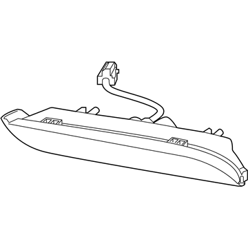 Nissan 26600-3YW0B Lamp Assy-Daytime Running,RH