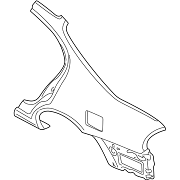 Nissan 78112-5Y730 Fender-Rear,RH