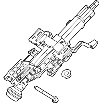 Nissan 48810-6SA1A Column Assy-Steering,Upper