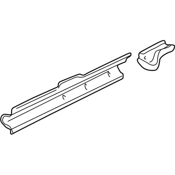 Nissan 76413-7B030 SILL-Outer,LH