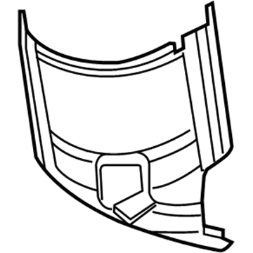 Nissan 20851-JN00A SHROUD-Catalyst Converter,Lower