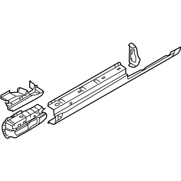 Nissan 76425-CD000 Reinforcement-SILL Outer,LH