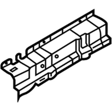 Nissan 765A4-CD015 Bulkhead Assy-Center Pillar,Lower RH