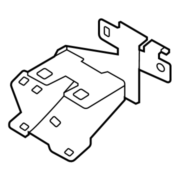 Nissan 24387-5RB1A Bracket-Engine Room Harness