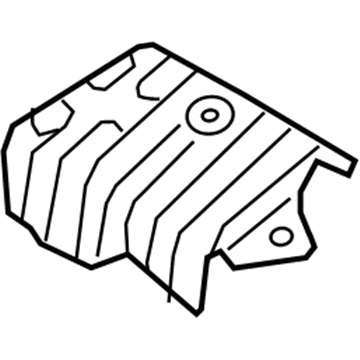 Nissan 74754-3JA0A INSULATOR Heat Front Floor