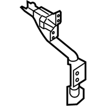 Nissan 93117-CE400 Post-Inside GUARDFRAME,LH