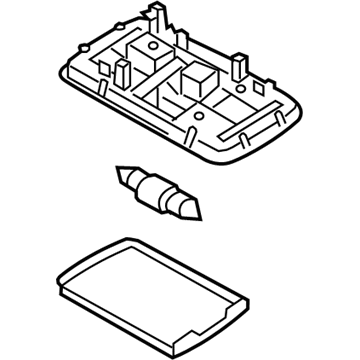 Nissan Rogue Sport Interior Light Bulb - 26410-3NA0A