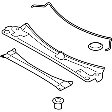 Nissan 66315-1AA1A Extension-Cowl Top