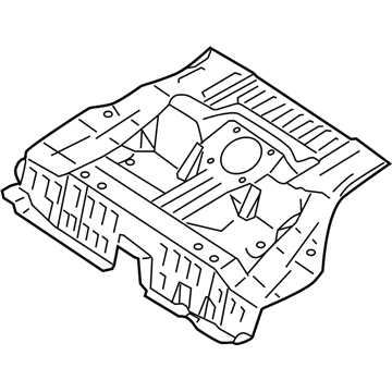 Nissan Maxima Floor Pan - 74512-8J030