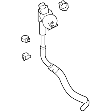 Nissan 370Z PCV Valve Hose - 14912-JK25A