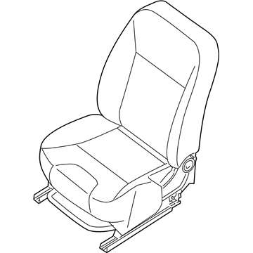 Nissan 87601-9AA1B Frame Front Back RH