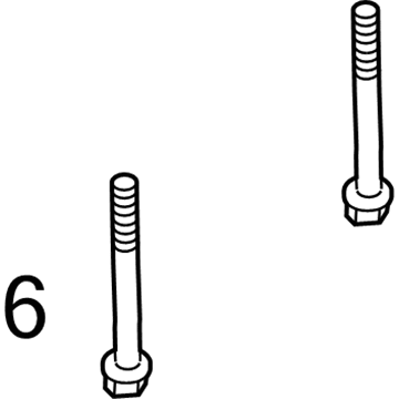 Nissan 95516-1LA0B Bolt