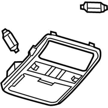 Nissan 26430-9JK3B Lamp Assembly Map