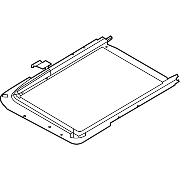 Nissan 91306-6TA0B RAIL COMPLETE-SUNROOF